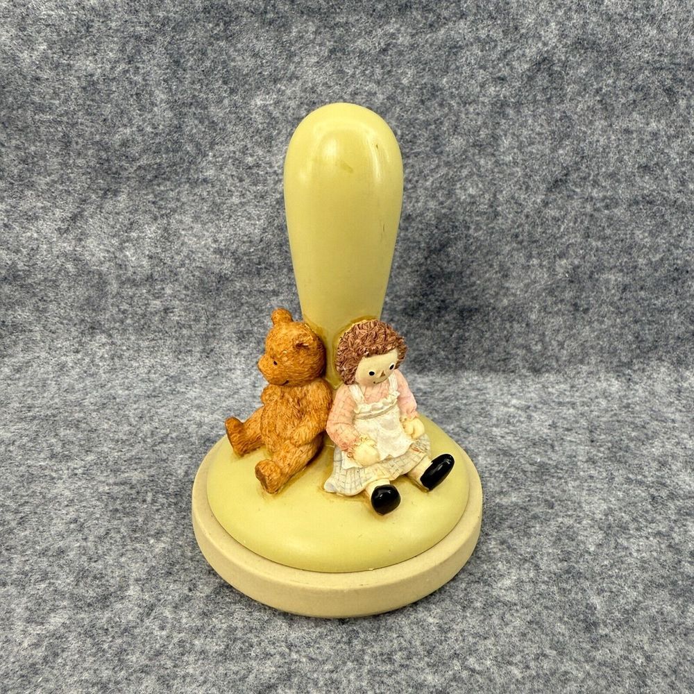 VTG 1998 Brown‎ Bag Cookie Cutter Art Friends No. 23 Press Baking Kitchen Bear